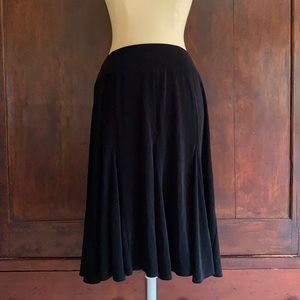 Chico’s skirt black stretch